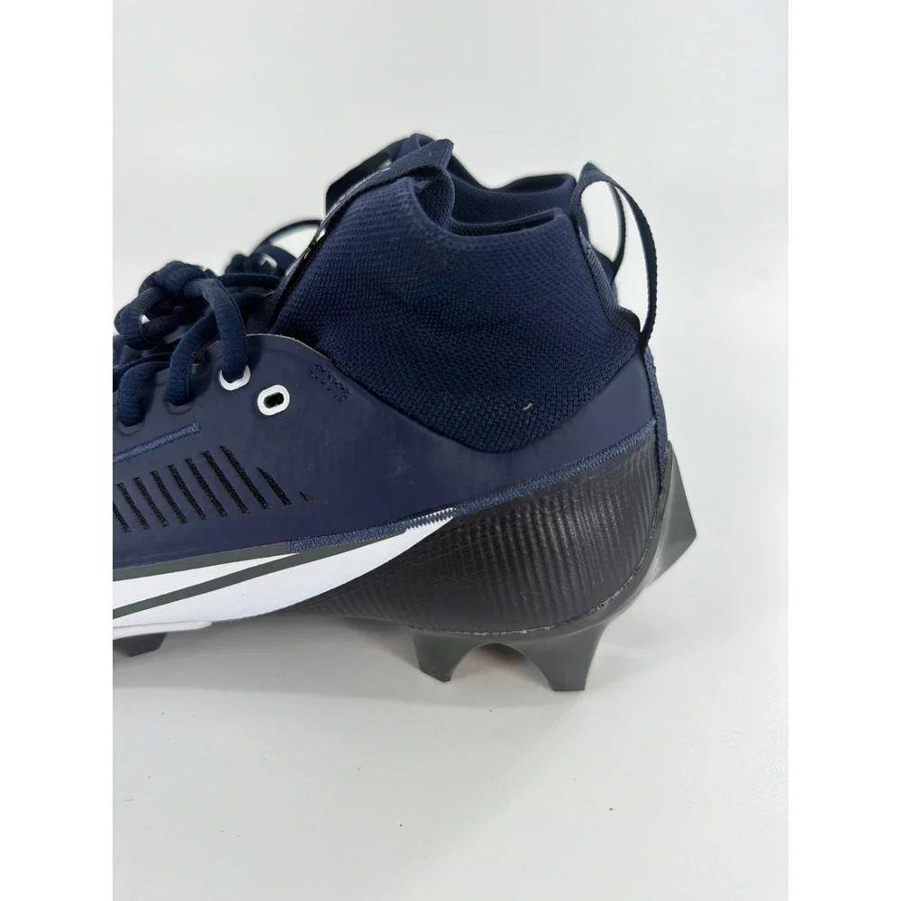 Nike Vapor Edge Pro 360 2 Mens Sz 8 College Navy Blue Football Cleats FN7759-400